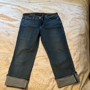 NYDJ-Dayla. Com wide cuff capri